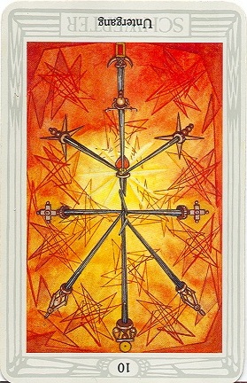 Zehn der Schwerter - Untergang
